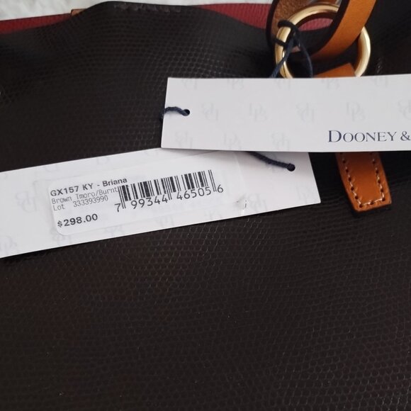 Dooney & Bourke Sienna Briana Tote & Pouch - Picture 10 of 11